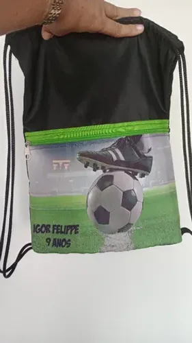 Sacochilas com bolso personalizado 