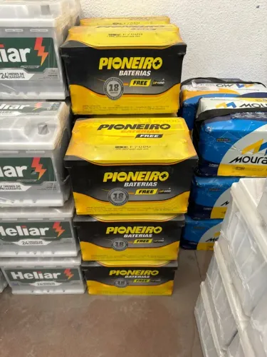 Bateria 70 amperes Pioneiro 18 meses de garantia 