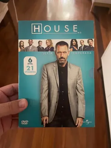 Box Dr House 6 temporada. Nunca usado.