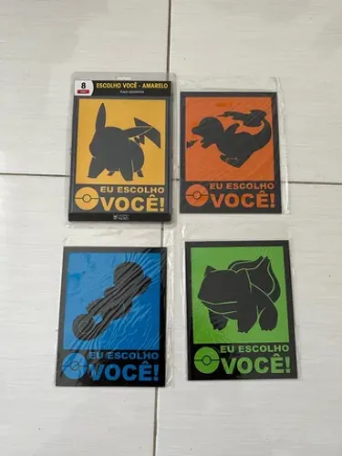 Placas decorativas Pokemon