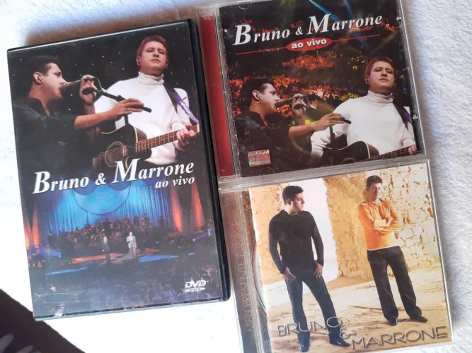 CD e DVD Originais Bruno e Marrone