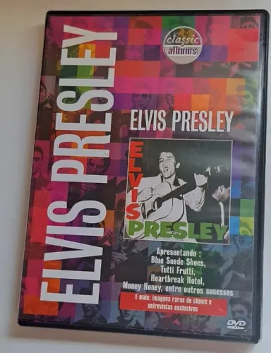 Dvd Elvis Presley Com Imagens Raras E Entrevistas Exclusivas