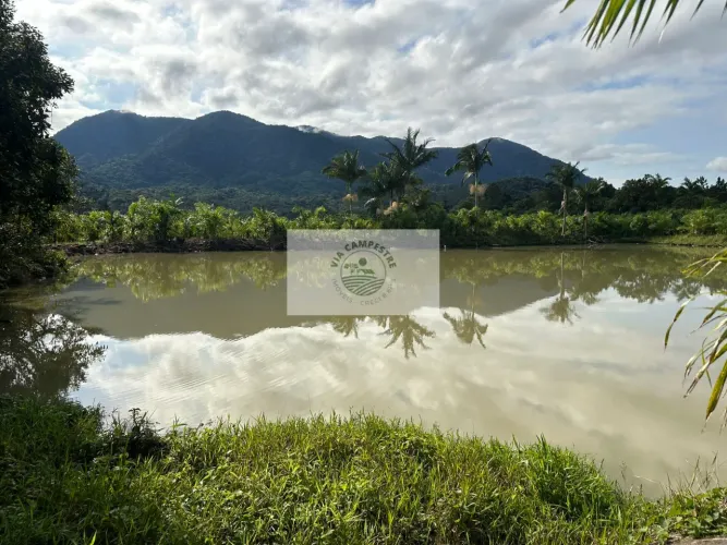 Terreno para sitio no Quiriri, apenas 5 km do pórtico, escriturado, com lagos e riacho