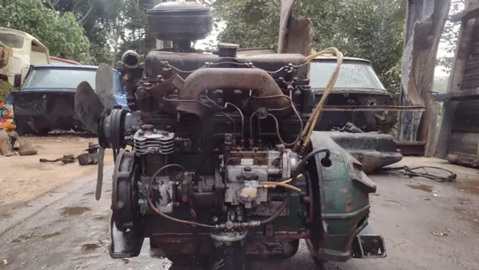 Motor diesel antigo 