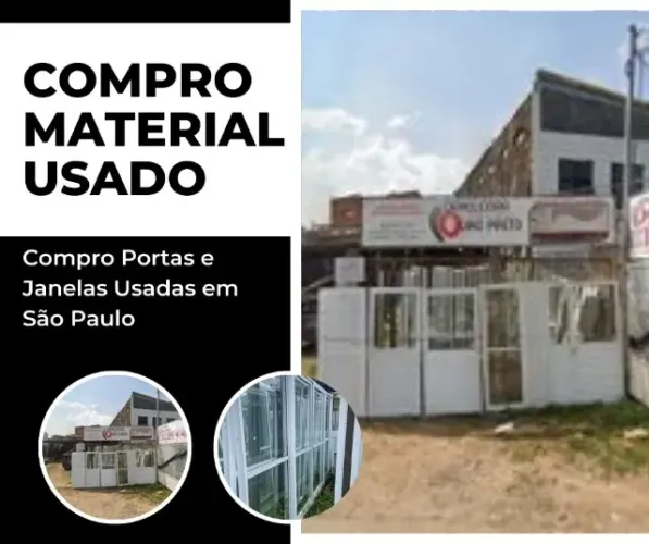 Compramos portas e janelas usadas em São Paulo