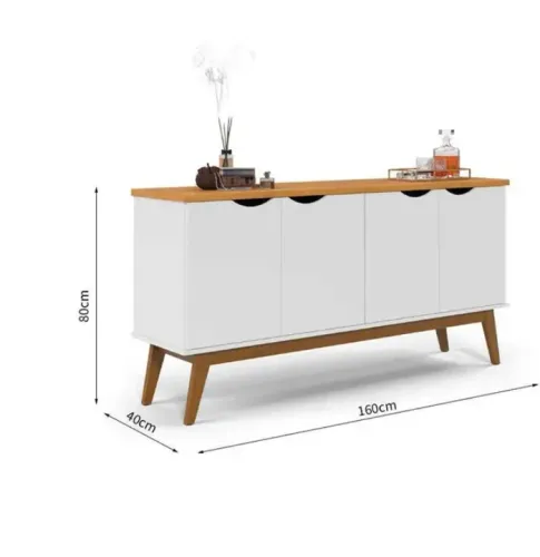 Buffet 04 Portas Prism Novo