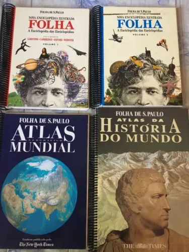 Coleção Folha de São Paulo anos 1995/1996.