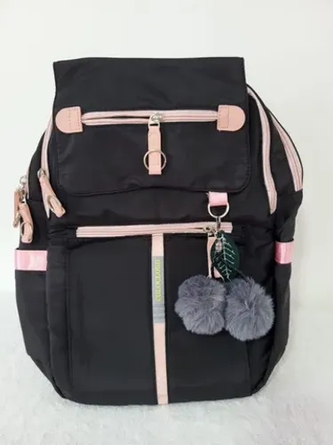 Mochilas Feminina à prova d'água para livros com compartimento para laptop