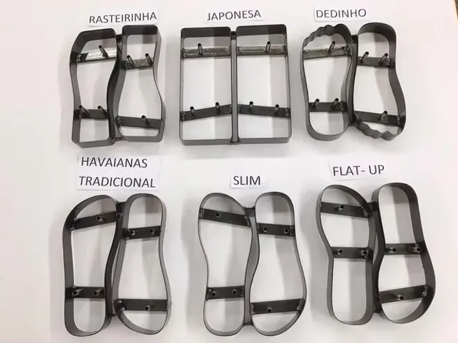 Navalhas de chinelo Conju pra Maq Rimak 