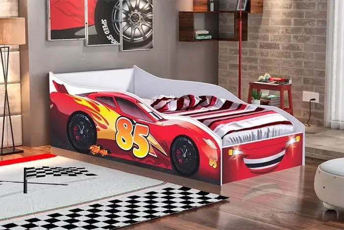 Cama Carro Infantil Novo Vermelho