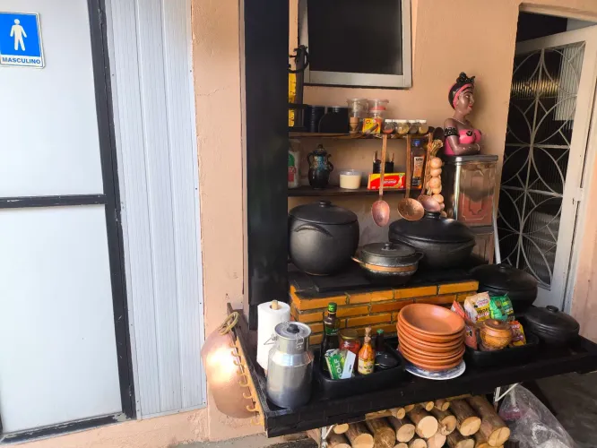 Fogão a ? Lenha Portatil