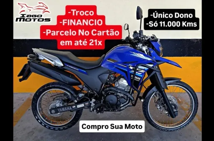 Yamaha XTZ 250 Lander ABS 2024, Ún. Dono, factor start fan crosser bros 150 160 300 cb xre