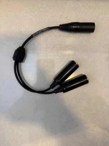 Adaptador headset aviação - 5 pinos