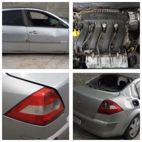 Peças Renault Megane 2.0 1.6 manual flex gasolina 