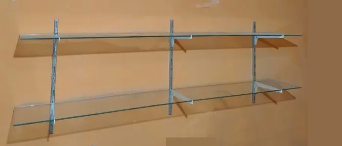 2 Prateleiras / pranchas de vidro