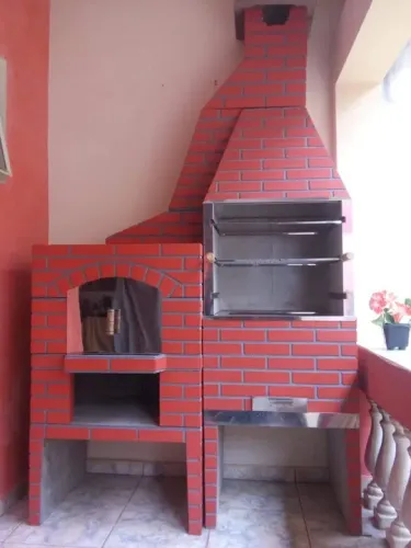 Churrasqueira e forno de pizza Napoli