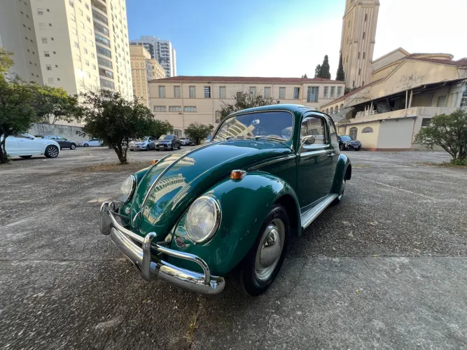 VW fusca 1966 Motor 1200 6 volts  Garagem Retrô 