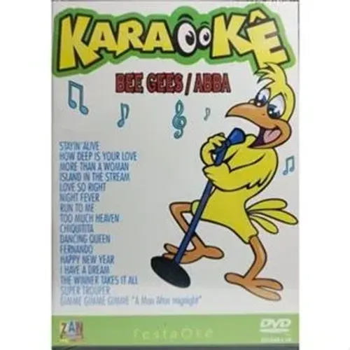 DVD KARAOKE BEE GEES E ABBA