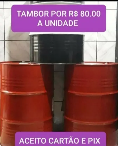 Tambores decorativos por R$80