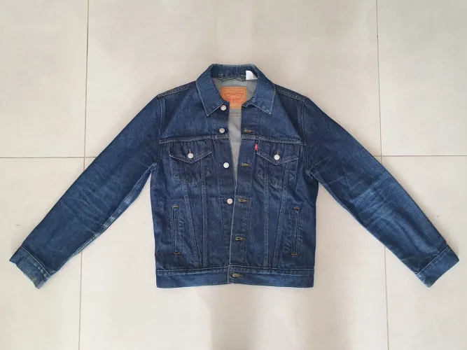 Jaqueta Jeans Levi's Original - Azul Escuro, M