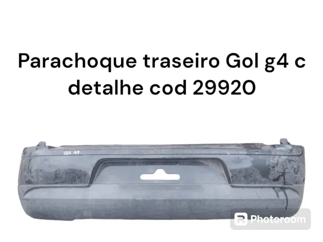 Para-choque traseiro Gol G4 - Detalhe