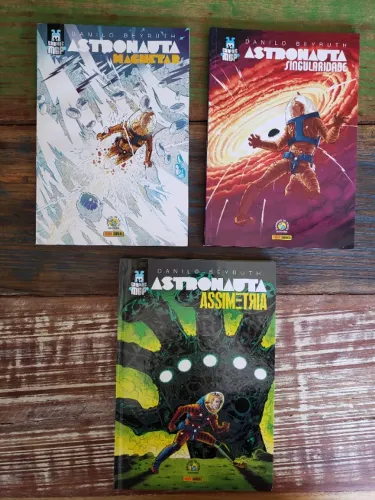 Livros Graphic MSP - Astronauta e Piteco
