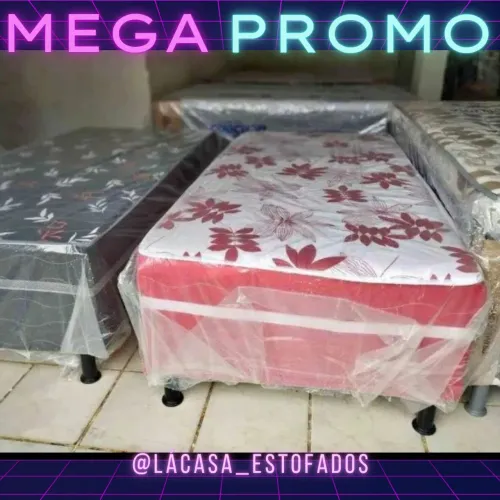 Camas Box Solteiro lacradas 1.88x0.88 ..