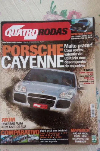 Revista Quatro Rodas Porsche Cayenne