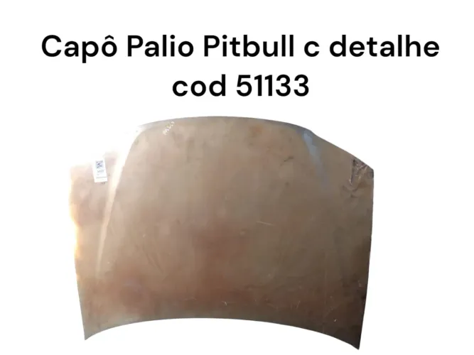 Capô Palio Pitbull com detalhe - Cód. 51133