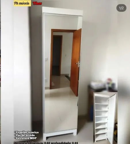 Sapateira 2 Portas Branco
