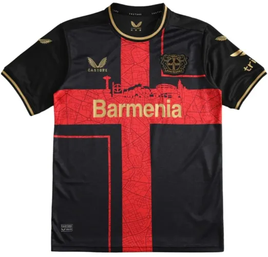 Camisa Bayer Leverkusen 24/25 Edição Campeão