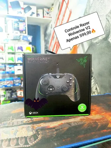 Controle Razer Wolverine V2-Xbox séries e One-Novo-Lacrado-Loja física!!!