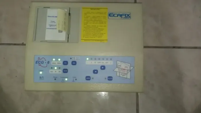 EletroEcafix ECG6 5 Vias  Sem Cabos \ Eletrodos