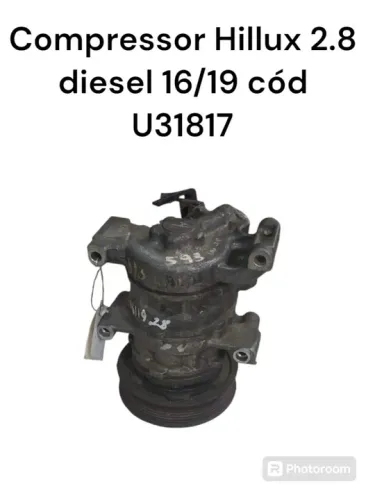 Compressor Hilux 2.8 diesel 16/19