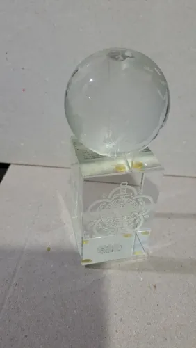 Troféu francês - colecionadores - cristal  - original
