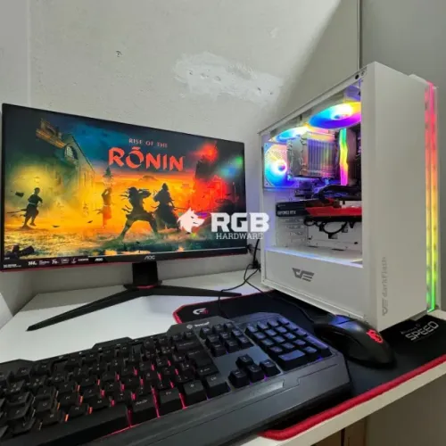 PC Gamer COMPLETO RYZEN 5 + RTX3060 + 1 ano de garantia e em até 12x