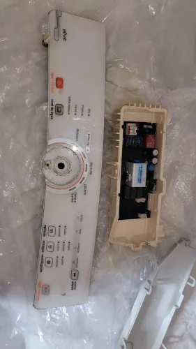 Painel de controle de máquina de lavar Ative