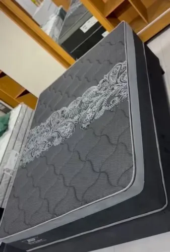 Colchão Casal Espuma D28 Gazin Black Confort 138x188x32cm