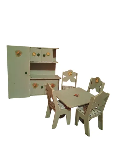 Mobiliário de brinquedo vintage