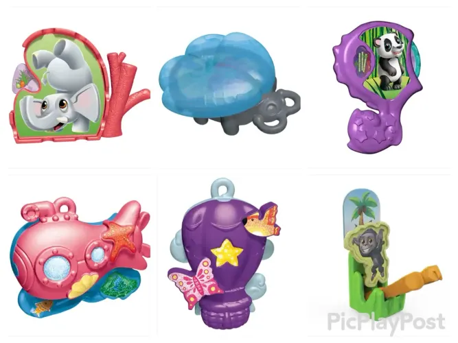 Brinquedo Kinder Joy coleção surpresas do mundo