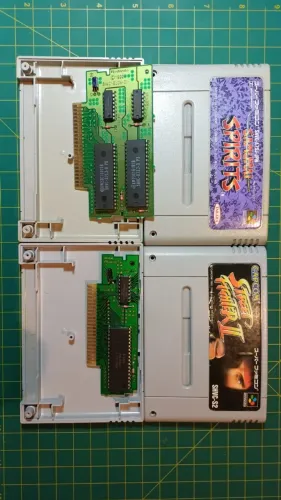 Samurai Spirits e Street Fighter 2 - ORIGINAIS - Para Super Famicom