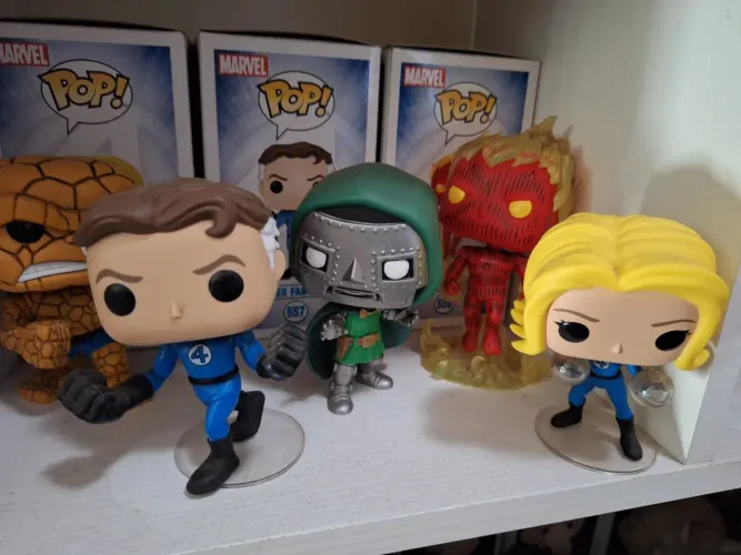 Funko pop quarteto fantástico marvel