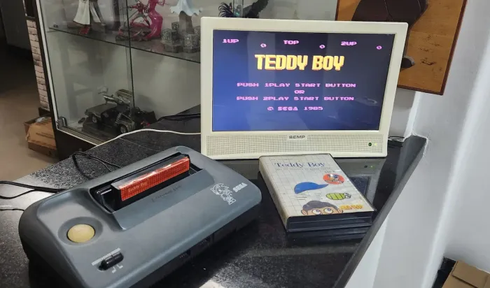 Jogo Teddy Boy Master System TECTOY Funcionando 