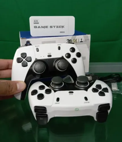 GAME STICK M15 PRO 4K - 20.000 JOGOS! REVIVA A INFÂNCIA EM ALTA RESOLUÇÃO!