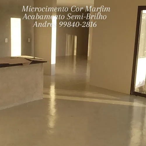 Microcimento em Pisos, Cimento Queimado Cimento Polido Resinado 