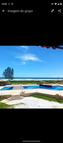 Apartamento, 1 quarto - PÉ NA AREIA e PORTEIRA FECHADA - em Guaibim-Taquari