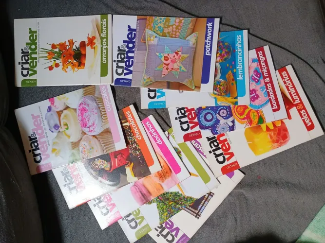 Coleção Criar & Vender (Revistas de Artesanato)