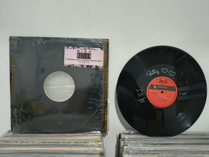 Discos Singles Importados Rick Astley 