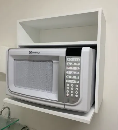 Nicho para Micro-ondas Branco - Novo mdf 