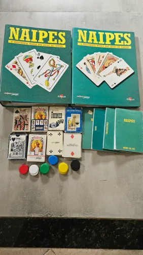 COLEÇÃO NAIPES - O fascinante mundo dos Jogos de Cartas 